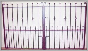 Spen Wrought Iron Estate Gate